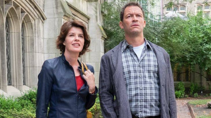 Irene Jacob as Juliette Le Gall and Dominic West in The Affair. Photo: Phil Caruso 
