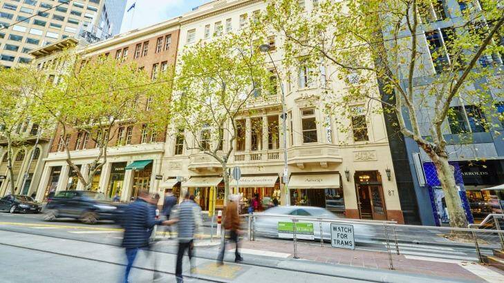 Three international luxury retailers are on a shortlist to occupy 400sqm at the Athenaeum Club. Photo: Supplied