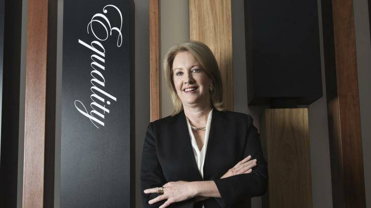 Better sharing of paid and unpaid work between men and women is critical to advancing gender equality, says outgoing Sex Discrimination Commissioner Elizabeth Broderick. Photo: Louie Douvis