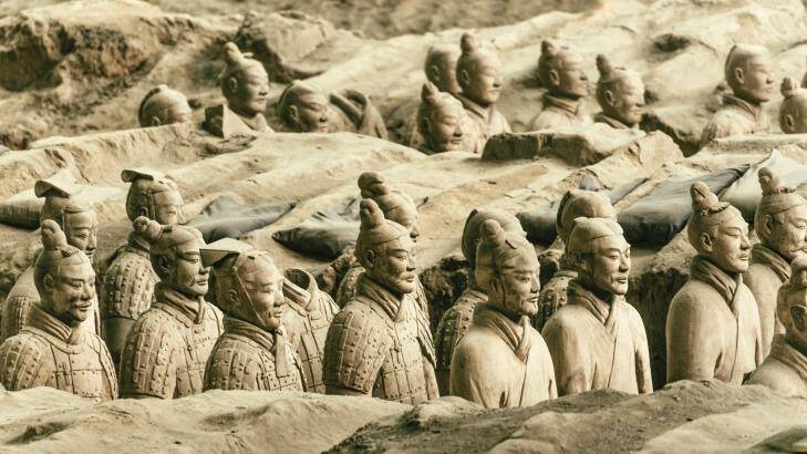 Clay statues of Chinese Qin dynasty soldiers. Photo: iStock