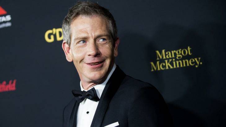 Actor Ben Mendelsohn awarded at the 2017 G'Day USA Black Tie Gala at The Ray Dolby Ballroom in Hollywood, California. Photo: Emma McIntyre/Getty