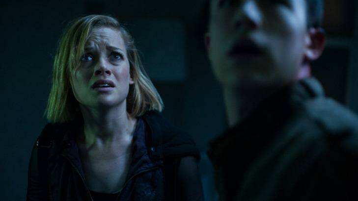 House of horrors ... things don't go so well for Jane Levy and Dylan Minnette in <i>Don't Breathe</i>. Photo: Sony
