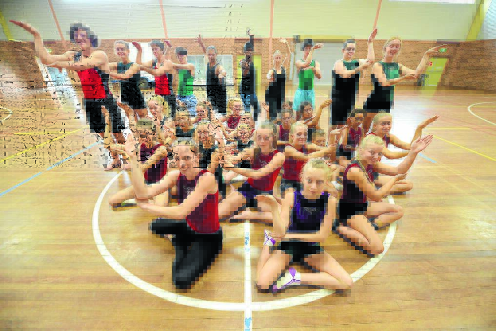 TAREE TO HELSINKI: Taree PCYC Gymaroos have been in training for 18 months for their performance at 2015 World Gymnaestrada in Helsinki, Finland. This included a session with the Bangarra Dance Theatre. Now, they need community assistance to purchase appropriate costumes.