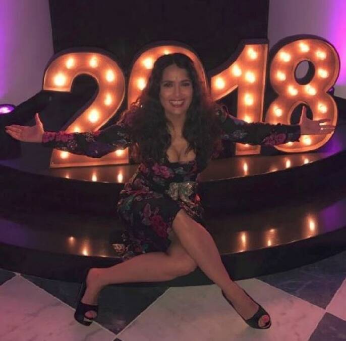 How celebrities rang in the New Year 