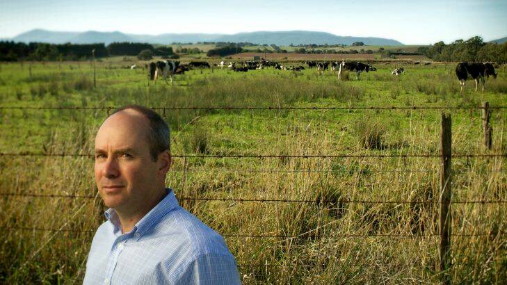 The Age, News. peter Nathan CEO of a2 milk. Pic Simon Schluter 14 May 2014.