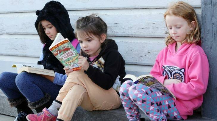 Young readers at last year's Sydney Writers' Festival.
