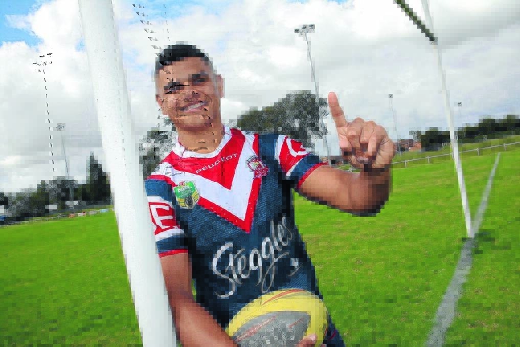 Latrell Mitchell will play for the Sydney Roosters in the Auckland Nines this weekend.