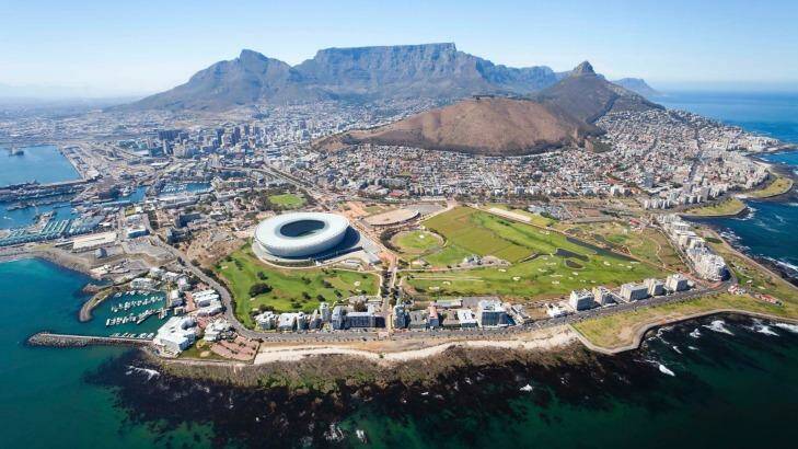 An aerial view of Cape Town, South Africa. Photo: Supplied