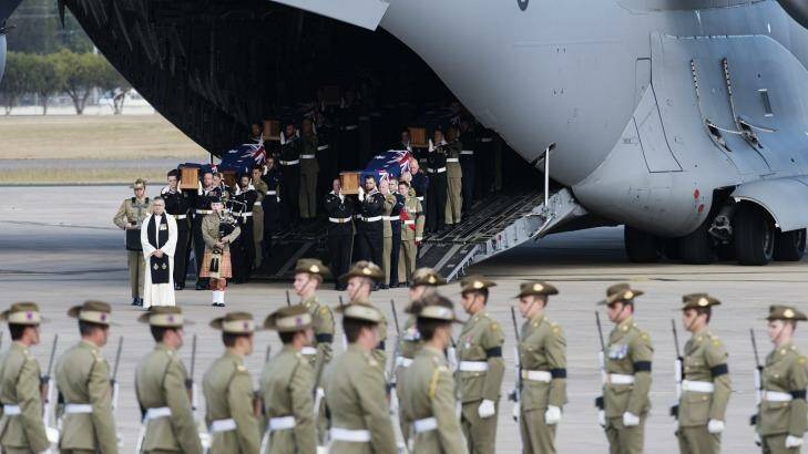 Richmond RAAF base is used for repatriation services, among a variety of other military needs. Photo: James Brickwood
