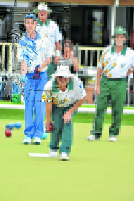 Taree Leagues No 1 pennant player Bob O'Mahony sends down a bowl last season. The 2015 pennant season will be reduced from 10 weeks to seven.