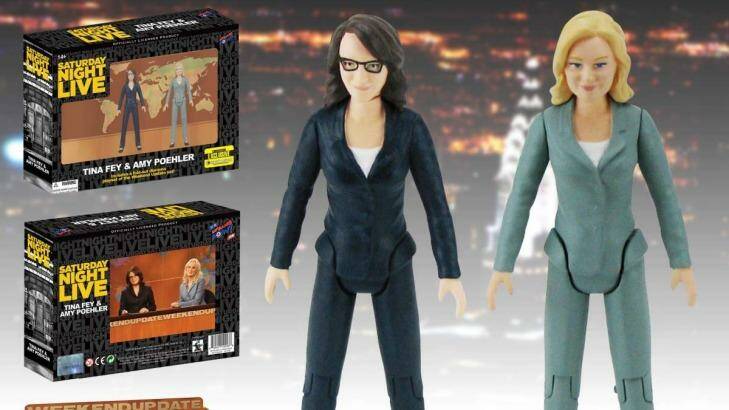 Believe it. Tina Fey and Amy Poehler figurines could be yours. Photo: Entertainment Earth