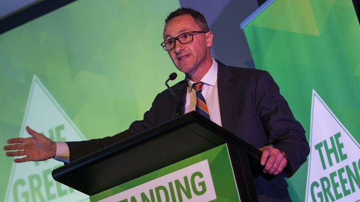 Greens leader Richard Di Natale says the "war on drugs" has failed. Photo: Paul Jeffers