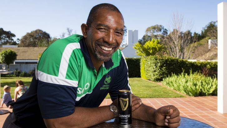 Cricketer Phil Simmons recovered from a similar brain injury and returned to the field. Photo: Matt Bedford