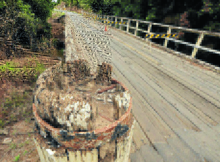 Demolition starts in February: Dyers Crossing Bridge was built around 1950 and residents have been campaigning for almost 20 years to have it replaced.