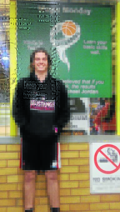 Connor Thorp will be shooting for Country honours with the Maitland Mustangs.