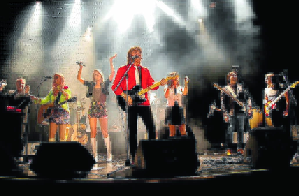 Coming to Taree: Jon English and his eight piece band will light up the stage at the Manning Entertainment Centre on Thursday, October 15 with a collection of classic rock hits of the '60s, '70s, and '80s.