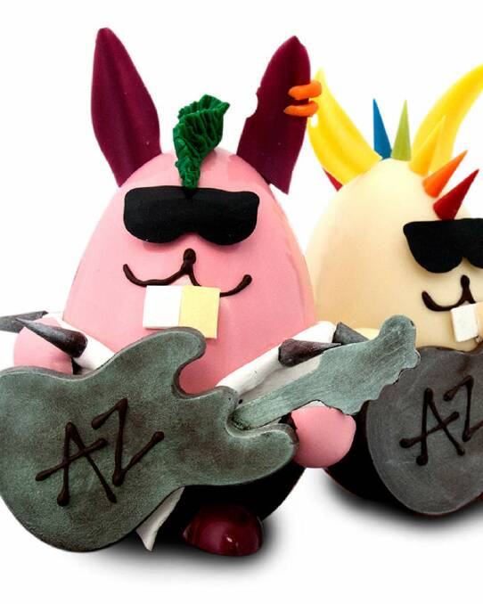 Adriano Zumbo's punk bunnies, 300g, $60, from Zumbo Patisserie, see adrianozumbo.com Photo: Supplied