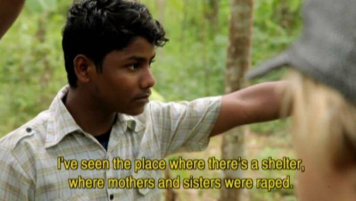The young Rohingya refugee who escaped human traffickers just weeks before.