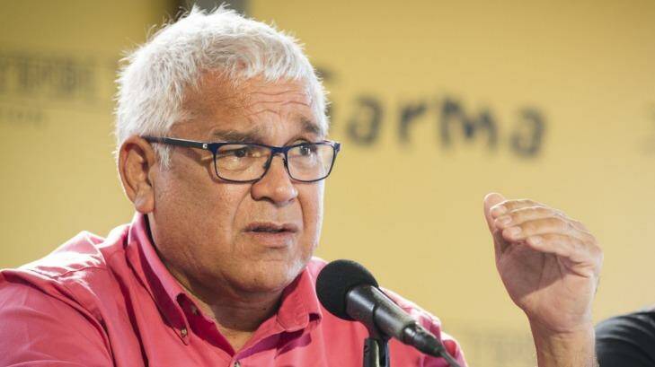 Mick Gooda has resiled from his emotional remarks that the NT government needs sacking.
 Photo: Peter Eve/Yothu Yindi Foundation