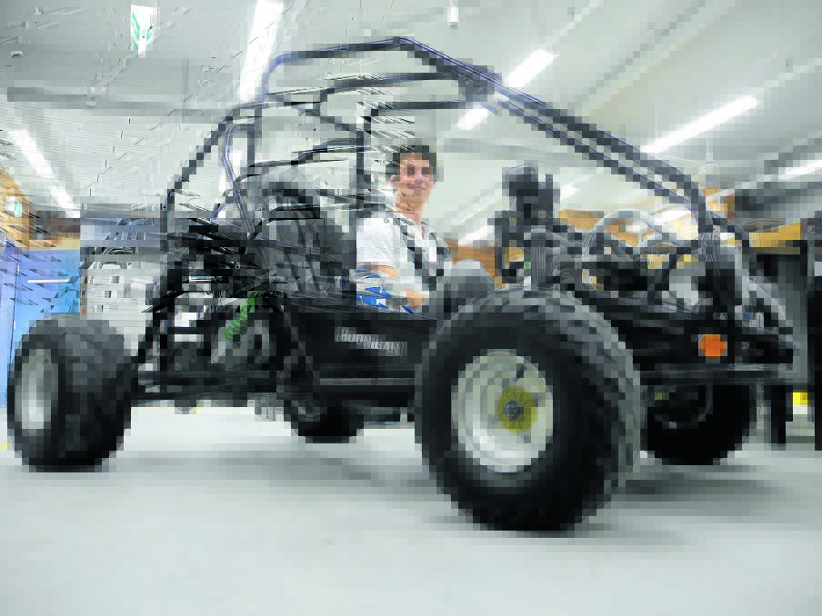 Last year the 'Hoonigan' off road buggy was a hit with the viewing public, it was the 2014 HSC project of Wingham High's Mathew Percival.
