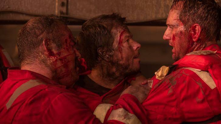 <i>Deepwater Horizon</i> focuses on the hours around a rig explosion in the Gulf of Mexico, resulting in the worst oil spill in US history.  Photo: Lionsgate