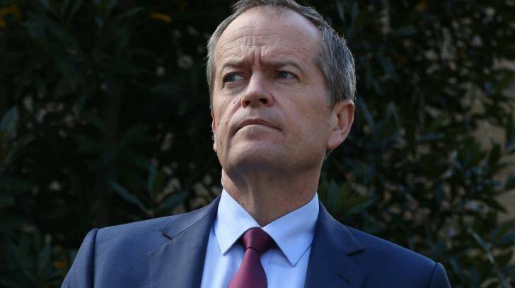 The Leader of the Opposition Bill Shorten has hardened his criticism of the plebiscite plan in a clear indication Labor is preparing to announce it will not support the Coalition's enabling legislation. Photo: Louise Kennerley