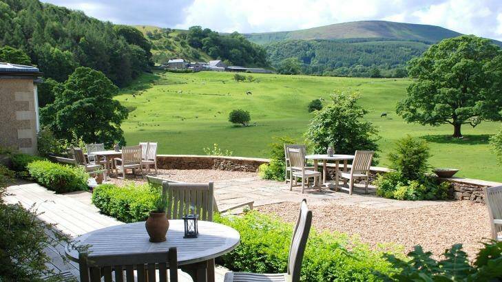 Happily in the middle of nowhere: the Inn at Whitewell.