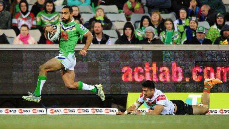 Reece Robinson has likely played his last game for the Raiders. Photo: Melissa Adams