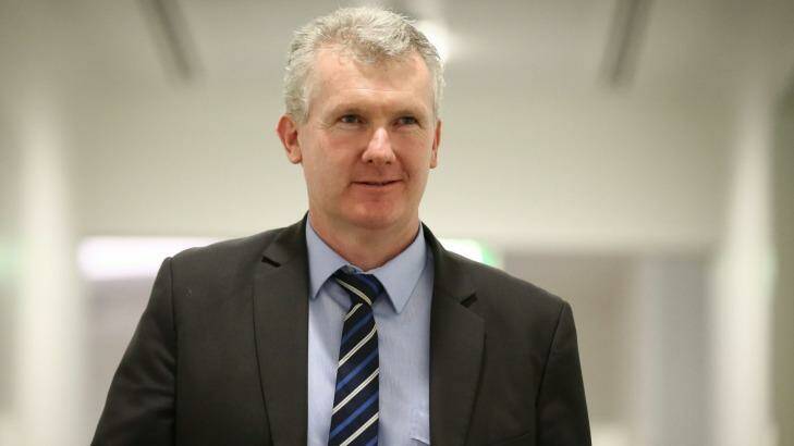 Labor frontbencher Tony Burke charged $12,000 to fly his family to Uluru. Photo: Alex Ellinghausen