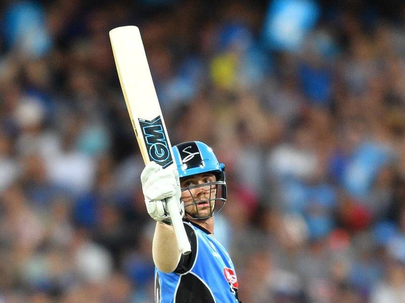 Travis Head's 85no has helped the Adelaide Strikers set the Renegades 179 to win the BBL semi-final.