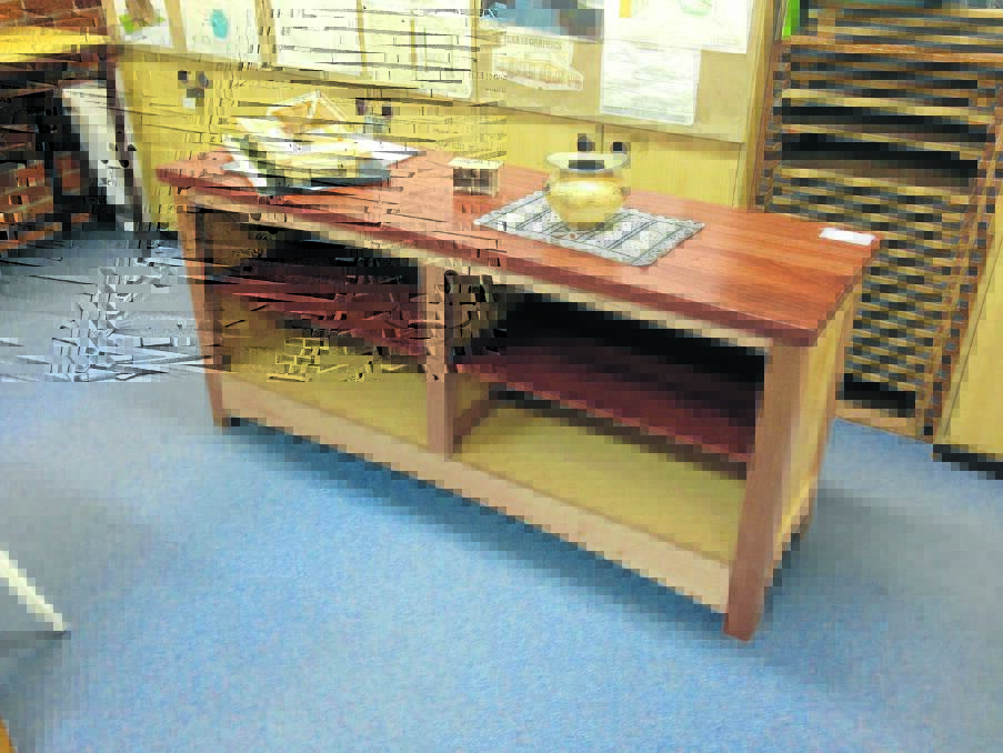 Wingham High School student Bronte Heldon's sideboard might be chosen to be on display this year.