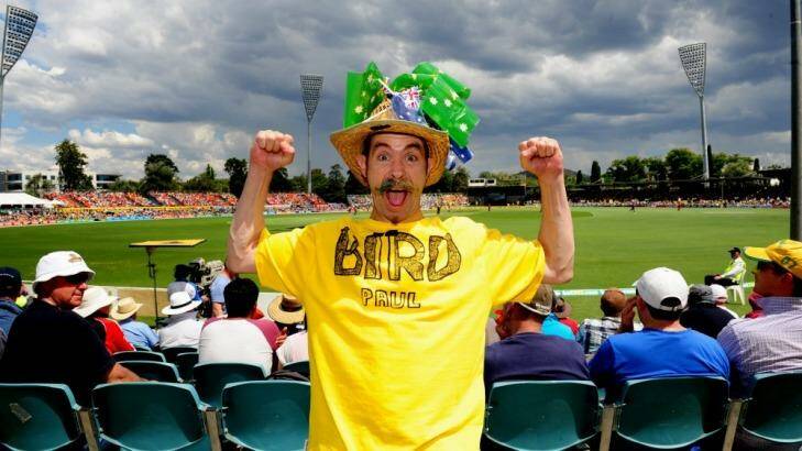 Canberra cricket fans can expect to see more matches at Manuka Oval in the next few years. Photo: Melissa Adams