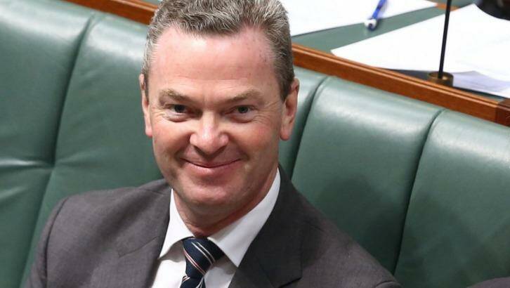 Education Minister Christopher Pyne called the app "great" and "inspiring" when he launched it last month. Photo: Alex Ellinghausen