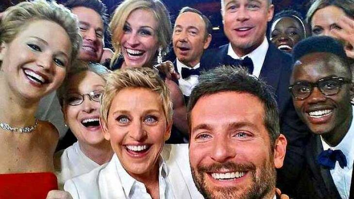 Ellen Degeneres' selfie from the 2014 Oscars was retweeted more than 3 million times. Photo: Twitter/theellenshow