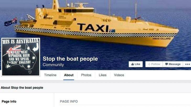 This is Australia ... the Facebook page administered by Vuga. Photo: Facebook