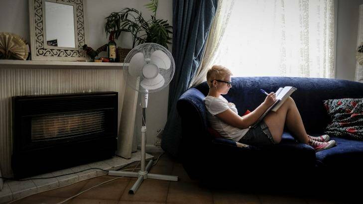 Elinor Summers rents a place in Brunswick that needs repair and is always too hot or too cold. Photo: Jim Eddie