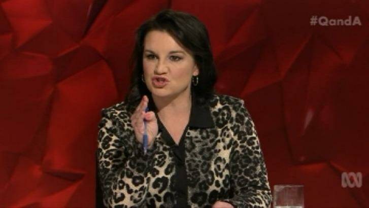 Independent senator for Tasmania Jacqui Lambie had stats of her own on the debate over wind farms. Photo: ABC