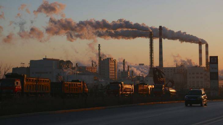 Coal-fired power plant in China. Photo: Sanghee Liu