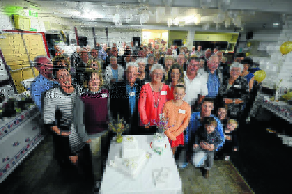 Nearly 80 family and friends gathered to help Fred and Beverly Wilks celebrate their golden wedding anniversary.