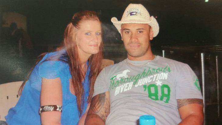 Ricardo Young and his partner, Nakita Regan. Mr Young, a New Zealander, has been detained on Christmas Island because his Visa was revoked.  Photo: Supplied