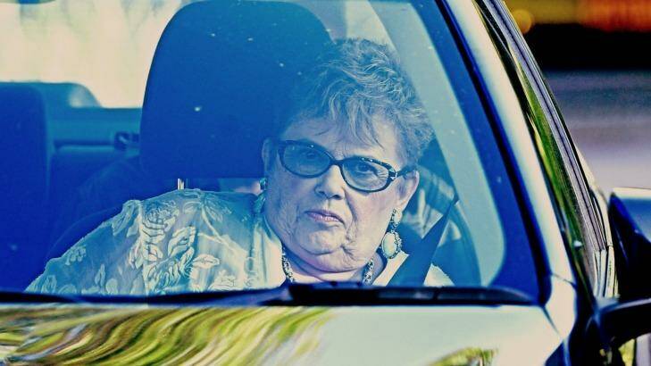 Lindy Chamberlain-Creighton attended her ex-husband's memorial service on Monday. Photo: Wolter Peeters
