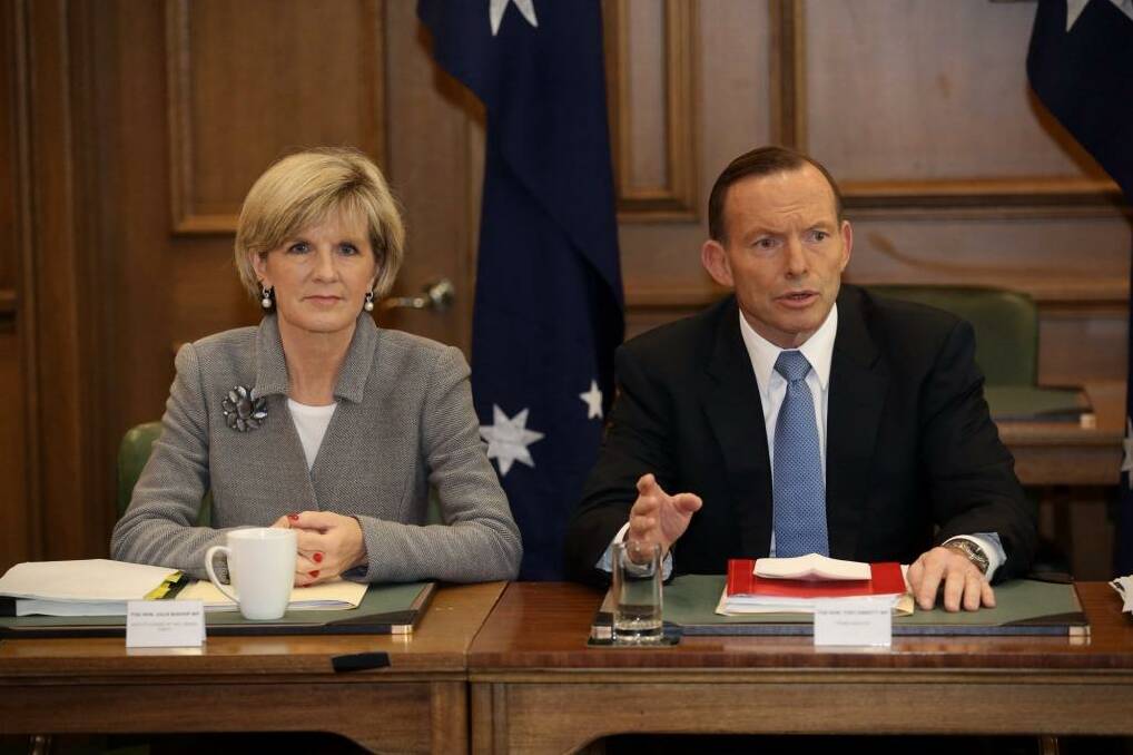 War Memorial threat: Prime Minister Tony Abbott on Friday. Photo: Andrew Meares