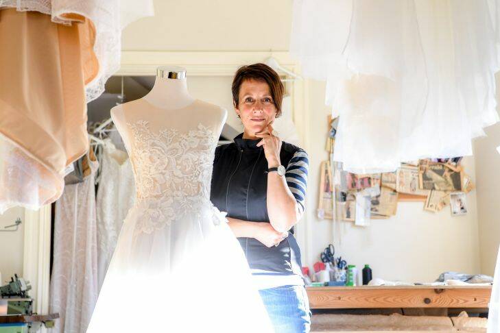 Bridal designer Helen Manuell says the Pippa Middleton wedding has already had an affect on wedding dress design. Photo: Justin McManus