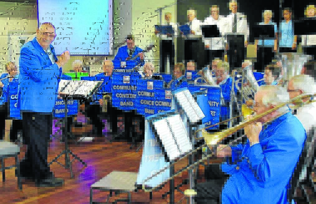 Bandmaster Alan Yates is pictured conducting the Club Taree Community Concert Band. On November 14, at 7pm, a special concert will take place between the Club Taree Community Concert Band and Australian Army Band Newcastle at the Salvation Army Church, Manning Street, Taree.