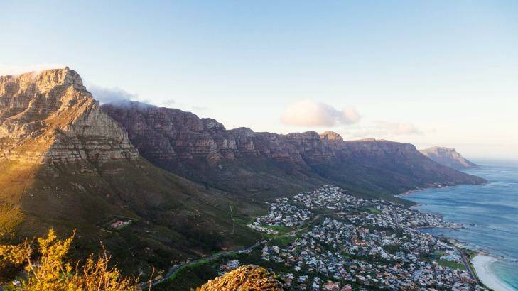 Table Mountain and the Twelve Apostles. Photo: Supplied