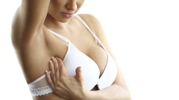 Women with breast implants are advised to monitor for any changes, after 46 cases of a rare cancer in Australia were linked to implants. Photo: Supplied