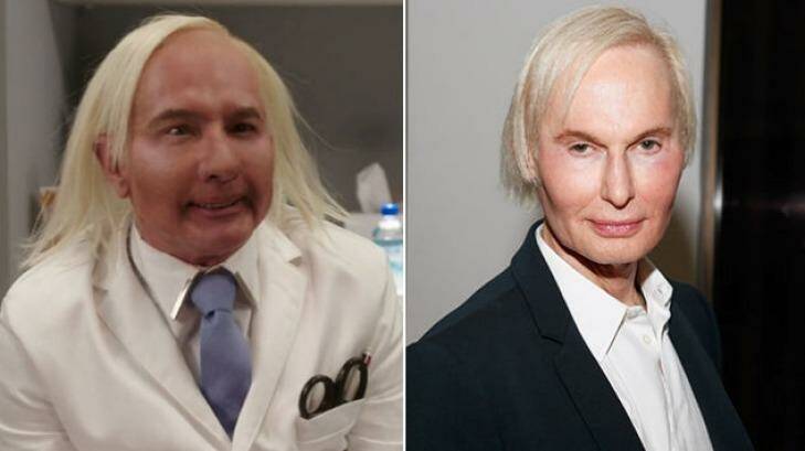 Dr Fredric Brandt drew unkind comparisons with "Dr Grant", a character from Tina Fey's online comedy <i>Unbreakable Kimmy Schmidt</i>.