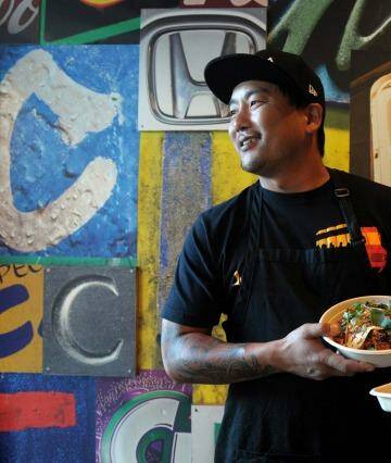 Roy Choi, chef and owner of Chego restaurant and the Kogi Korean taco trucks in Los Angeles. Photo: NYT