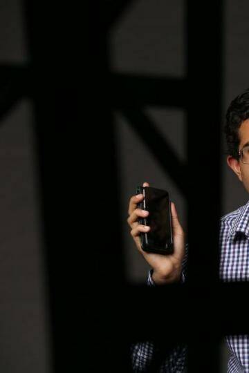 Shubham Shah discovered a security flaw in the way Vodafone handled voicemail. Photo: Peter Rae