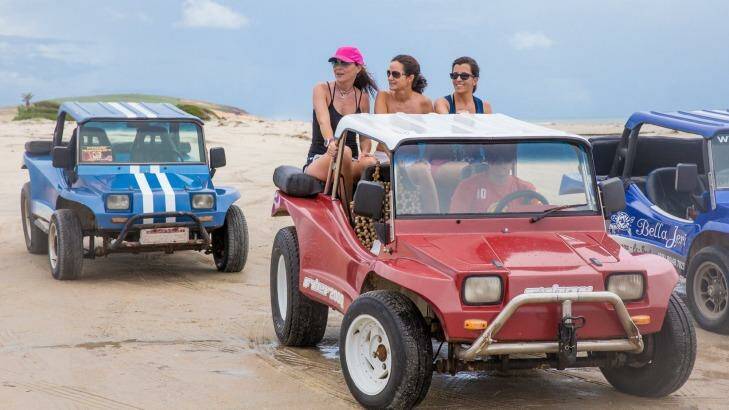 Buggy rides on the beach. Photo: Lucy Piper